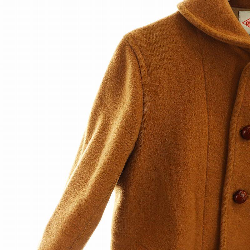 ダントン DANTON ウールモッサ シングル コート ピーコート Pコート
