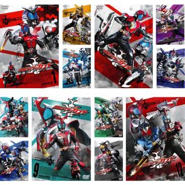 仮面ライダー カブト 全12枚 VOLUME1〜12▽レンタル用 全巻セット 中古