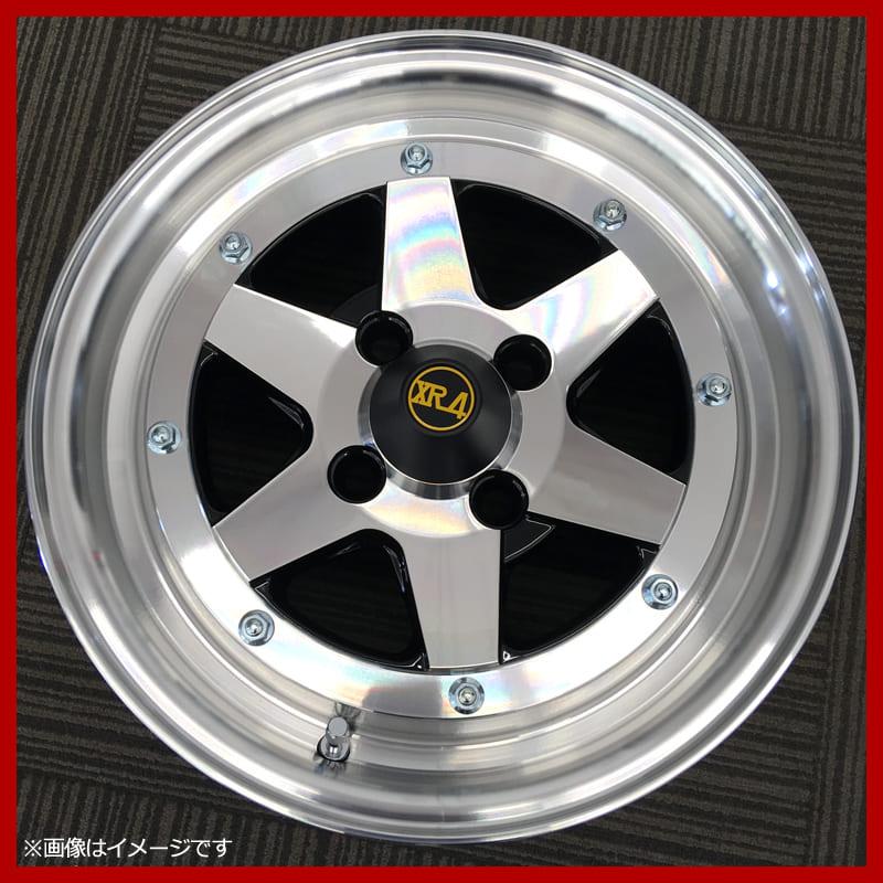 アルミホイール ロンシャン XR4 4本セット タイヤ付き サンバー