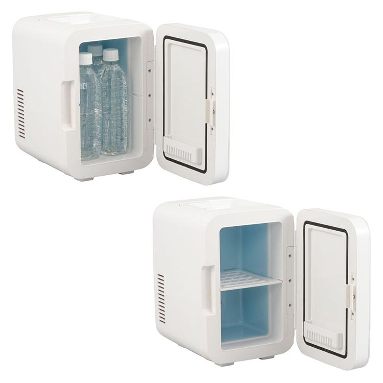 冷温庫 小型 車載 5L 保冷庫 保温庫 静音 ミニ冷蔵庫 ポータブル冷蔵庫