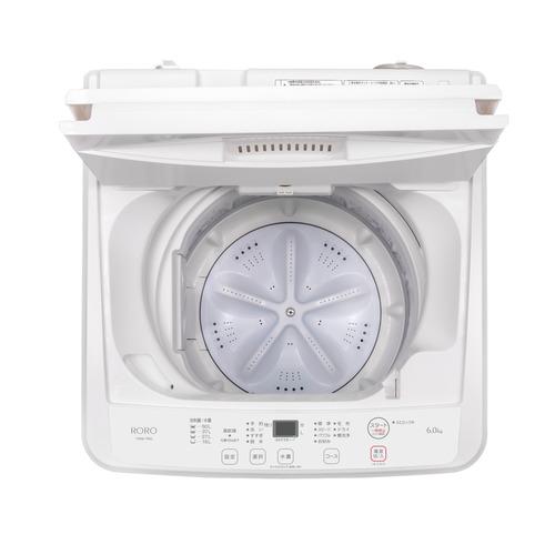 ヤマダオリジナル 全自動洗濯機 洗濯：6.0kg 幅56.5cm 一人暮し向け