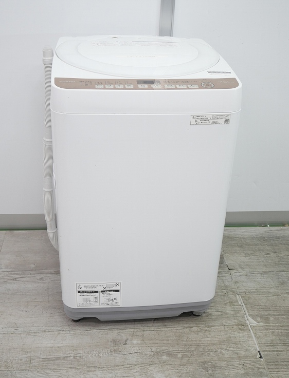 最終価格【SHARP】縦型洗濯機 7kg ES-T713