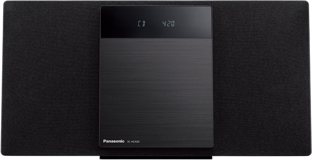 Panasonic コンパクトステレオシステム SC-HC420-K ブラック