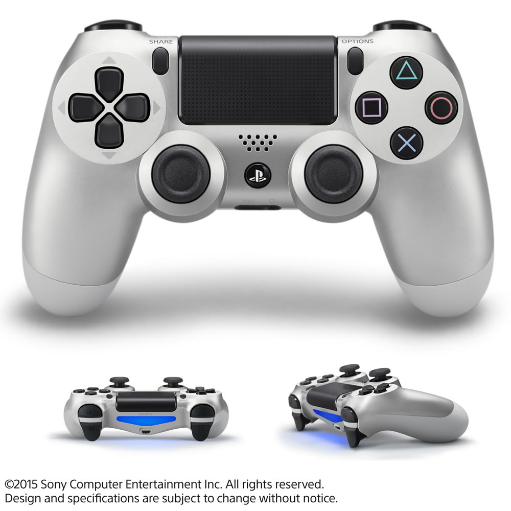 SONY PS4 ワイヤレスコントローラー （DUALSHOCK4） シルバー CUH