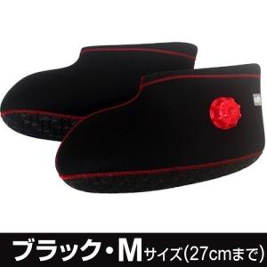 クロッツ やわらか湯たんぽ 足用ショートタイプ (底付き) ブラックS