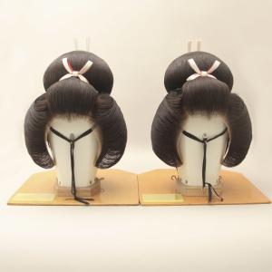 プチ和婚スターターセット【髪色 自然色】 かつら2台とかんざしに
