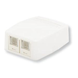 PANDUIT CAT6 1個口 スプリングシャッター付ローゼットキット JOQ1H600