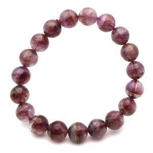 GOLD STONE 千層 ガーデンクォーツ ブレスレット 15mm 1点もの 大玉