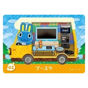 とびだせどうぶつの森 amiibo+ カード 02 プースケ : ゴールデンホビー