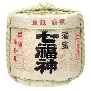 樽酒 1斗樽（18L）菊の司酒造の「七福神」お祝い用 鏡開き用 日本酒菰