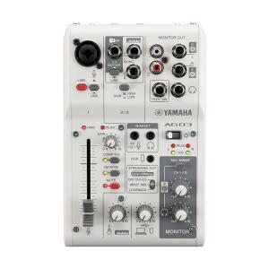 YAMAHA（ヤマハ） AG03 MK2 White（ホワイト） 配信用ミキサー
