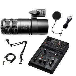 YAMAHA（ヤマハ） YAMAHA / AG03MK2 BLACK AT2020 PCユーザー向け 配信