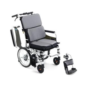 ミキ 車椅子 軽量 コンパクト AFS-16 折りたたみ 介助用 ノーパンク