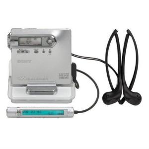 ポータブル MD プレーヤー SONY Hi-MD MZ-RH1-S シルバー ウォークマン