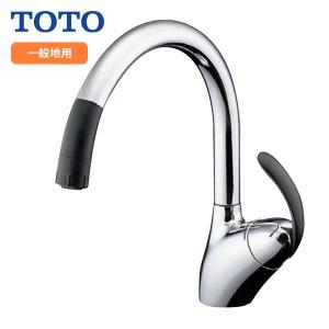 TOTO 【TKN34PBTA】TOTO 台付シングル混合水栓 タッチスイッチ ハンド