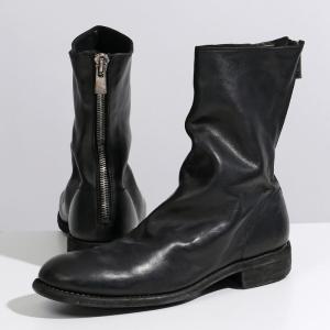 GUIDI（グイディ） フロントジップブーツ PL2 メンズ ホースレザー