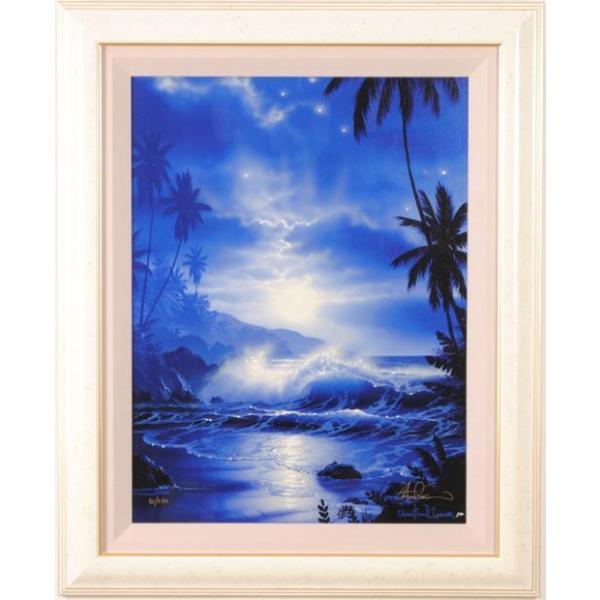 海 絵画 ハワイ 風景画 版画 ミクストメディア ラッセン