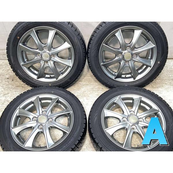 中古タイヤ スタッドレスタイヤ ホイールセット 4本セット 155/65R14