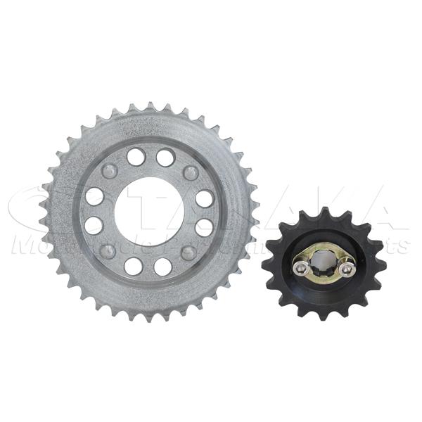 ダックス シャリー用 7mmオフセットスプロケット フロント16丁 リア38