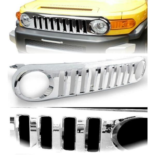 トヨタ FJクルーザー フロント クローム メッキグリル ハマータイプ