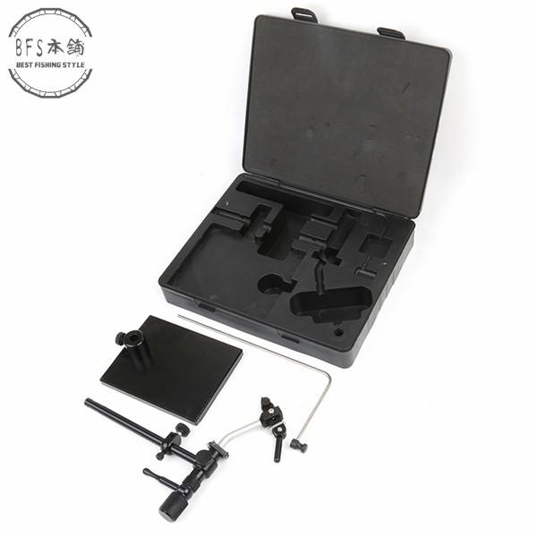 ペデスタルタイプ ケース付 卓上 キット フライ タイイング バイス