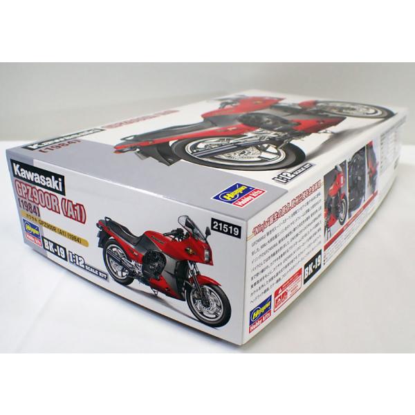 ハセガワ 1/12 カワサキ GPZ900R (A1) 1984 プラモデル バイク BK19