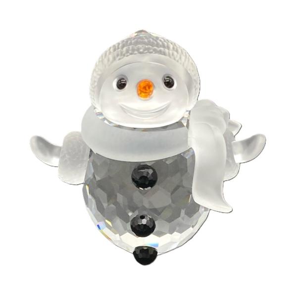 SWAROVSKI（スワロフスキー） スノーマン オブジェ 置物 250229 クリア