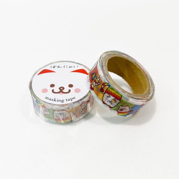 ばんにゃい マスキングテープ : DIPaletteWEBショップ&Niigata - 通販