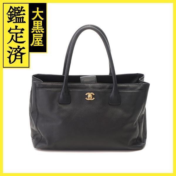CHANEL（シャネル） エグゼクティブトートバッグ ブラック/GP【430