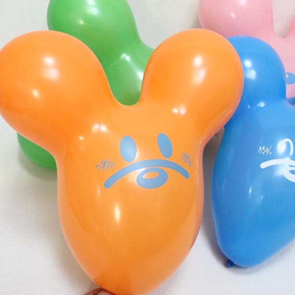 天然ゴム風船 ミッキー型 100ヶセット : イベント用品販売店 - 通販