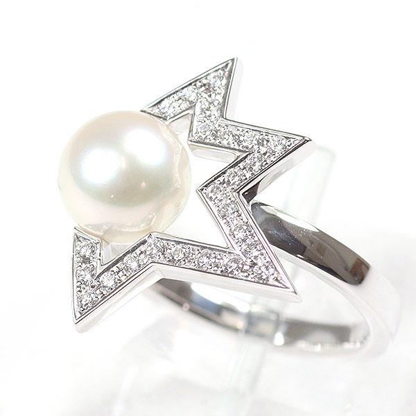 TASAKI（タサキ） コメット プラス ダイヤモンド パヴェ リング K18WG