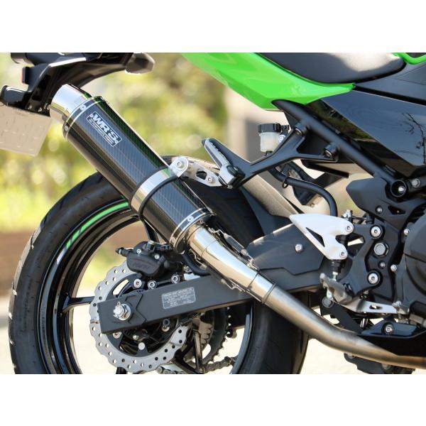 Ninja400（ニンジャ）18年 ラウンドタイプスリップオンマフラー