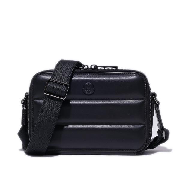 MONCLER（モンクレール） 本革クロスボディバッグ 5L00003 999ブラック