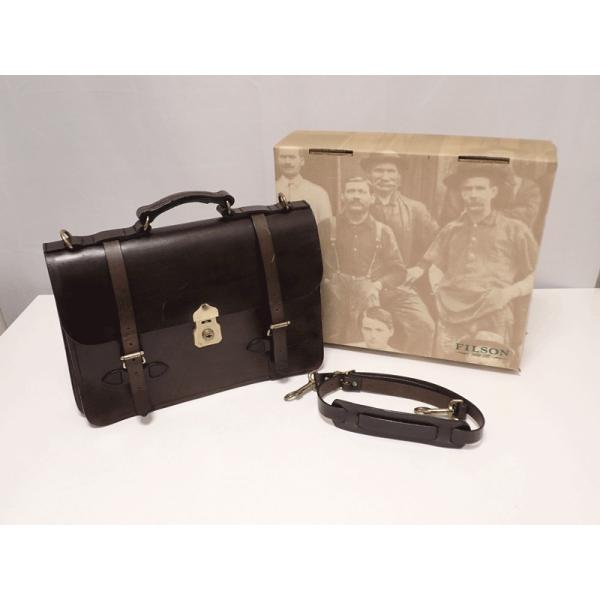 FILSON フィルソン レザーフィールドサッチェル 2WAY ブリーフケース