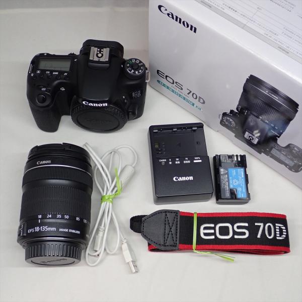 EOS 70D Canon EF-S18-135 IS STM 2020万画素 レンズキット : セコンド