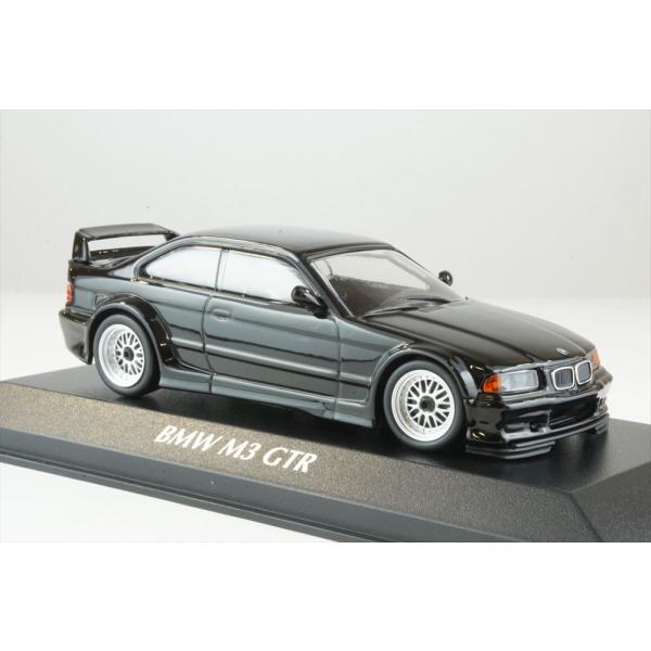 マキシチャンプス 1/43 BMW M3 E36 GTR 1993 ブラック 完成品ミニカー