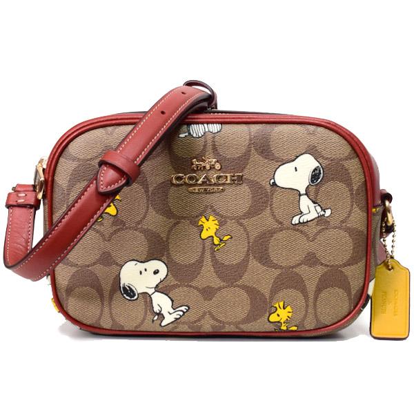 COACH（コーチ） バッグ スヌーピー コーティングキャンバス レザー