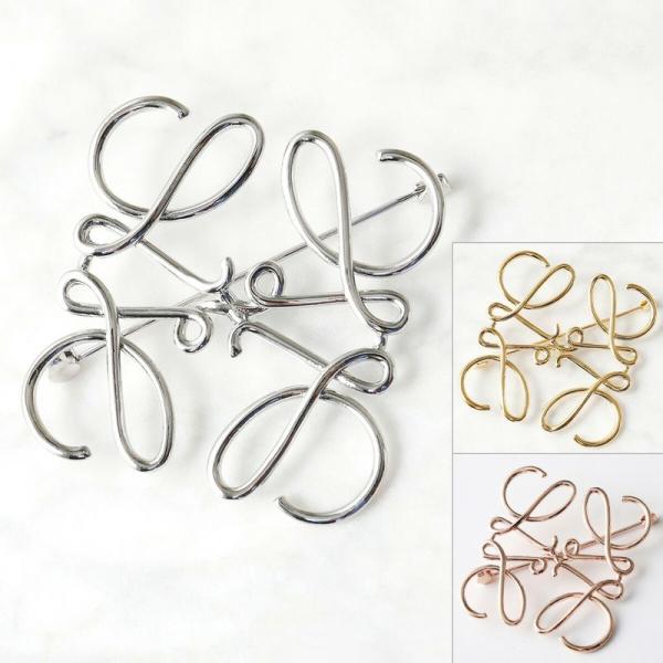 LOEWE（ロエベ） ブローチ ANAGRAM BROOCH 111.25.020 111.27.027