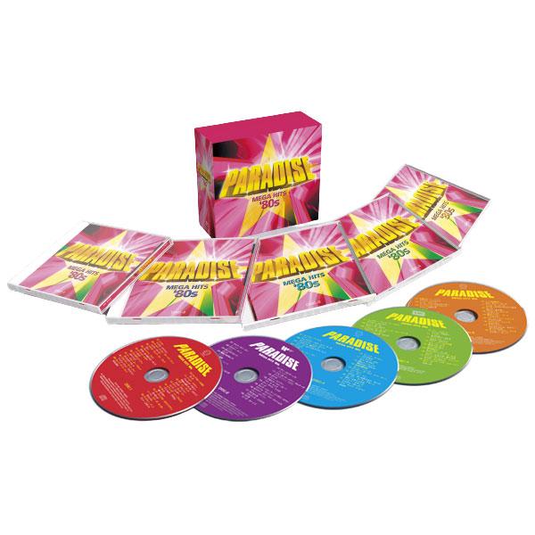 通販限定 80年代洋楽ベストヒッツ PARADISE-MEGA HITS '80s CD5枚組 全