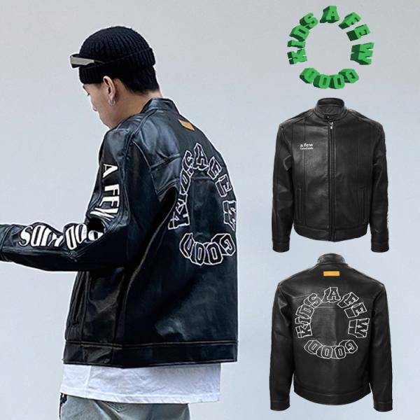 a few Goodkids バルキージャケット 黒/白 a few Goodkids バルキー