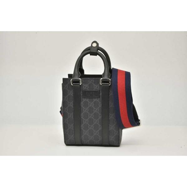 GUCCI（グッチ） GGスプリーム ミニ トート バッグ 2WAY ショルダー