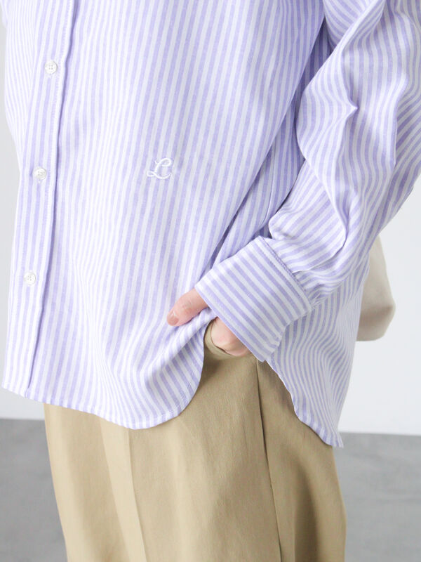 セール】 刺繍入りアソートオックスフォードシャツ《2025autumn