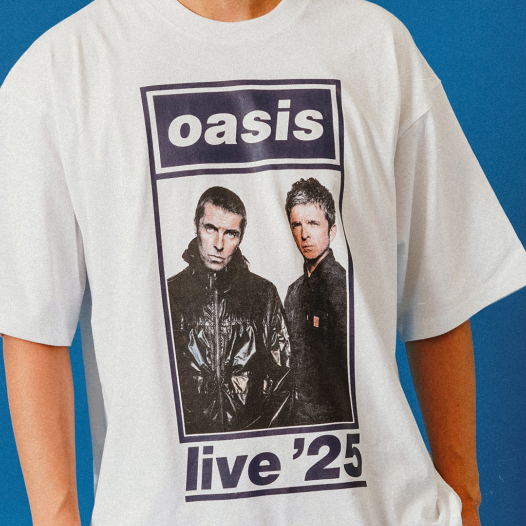 Tシャツ Photo 【UKデザイン】 White | Oasis Live '25 JAPAN Official