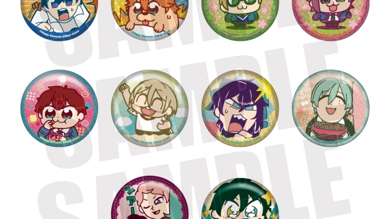 あんさんぶくぶスターズ！！ グリッター缶バッジコレクション | j