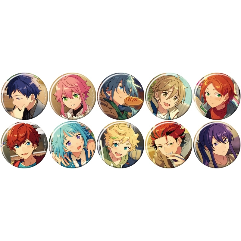 あんさんぶるスターズ!! フィーチャースカウト缶バッジ［2021 WINTER