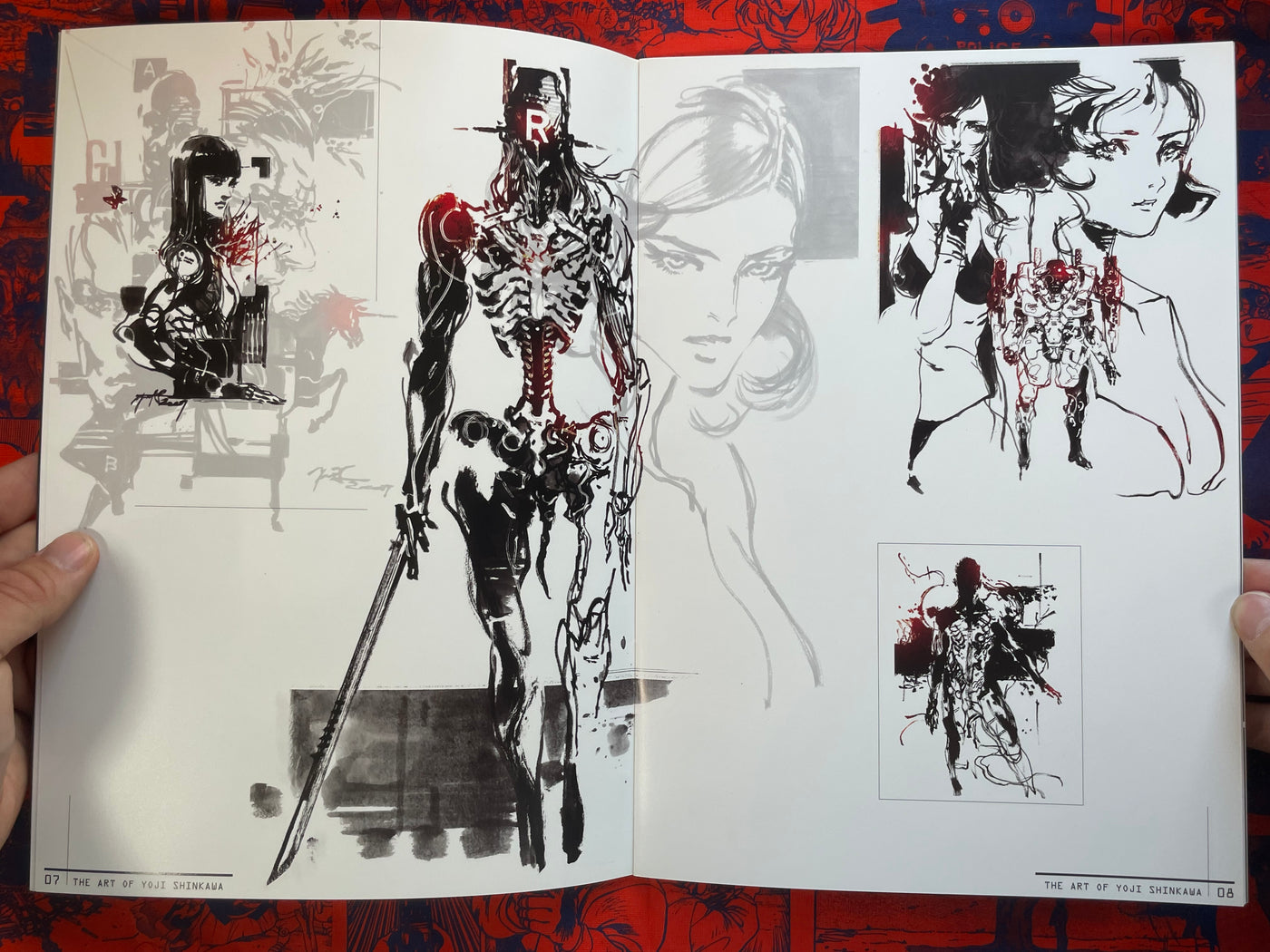 The Art of Yoji Shinkawa Sketch Book (2011) · Japan Book Hunter