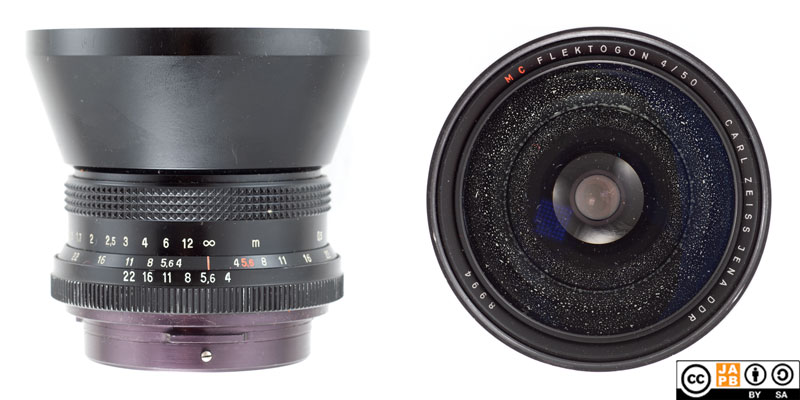 Data sheet: Carl Zeiss Jena Flektogon 50 mm f/4 (Pentacon 6) – JAPB