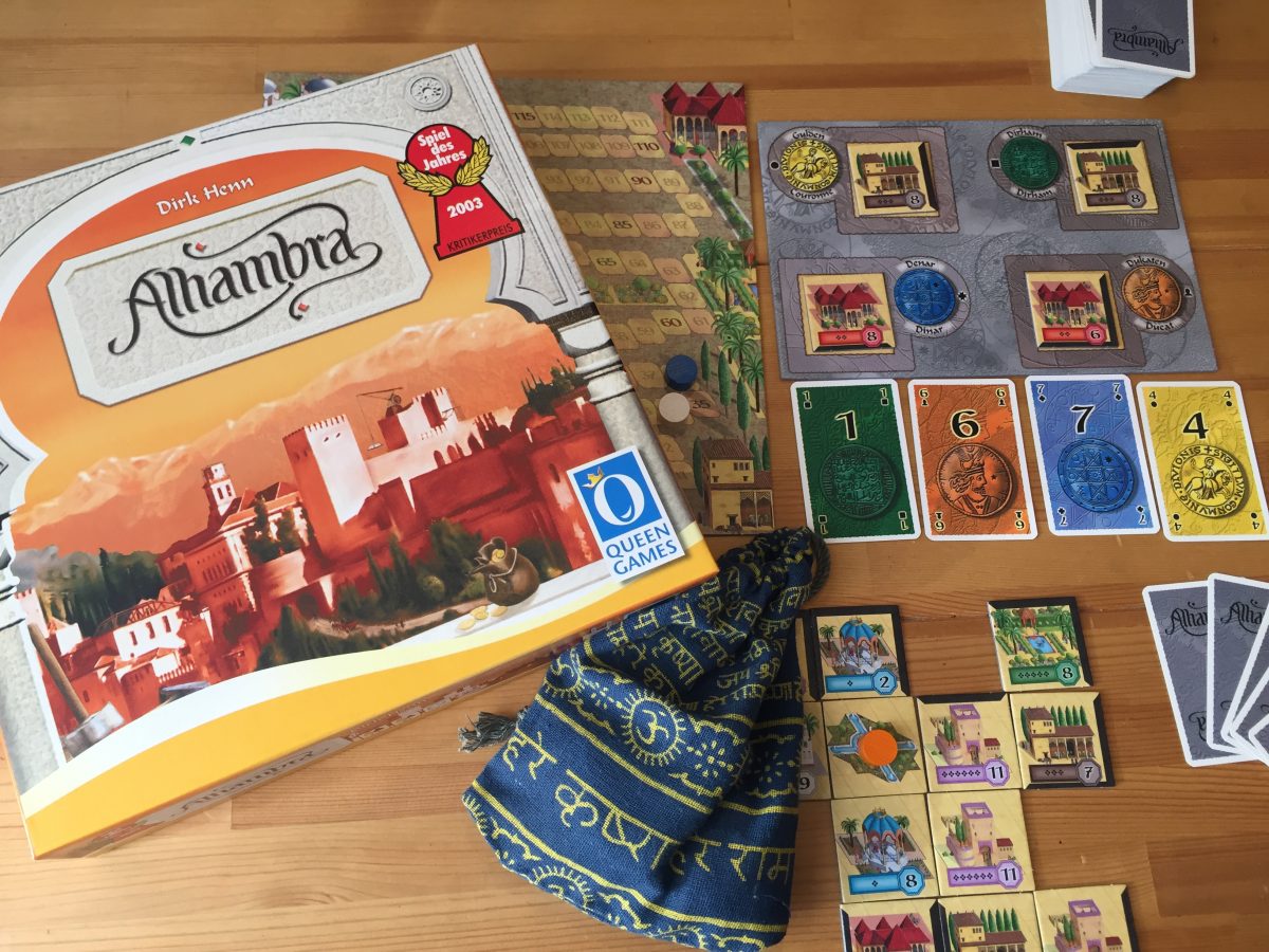 ゲーム紹介]アルハンブラ | JELLY JELLY CAFE ボードゲームカフェ