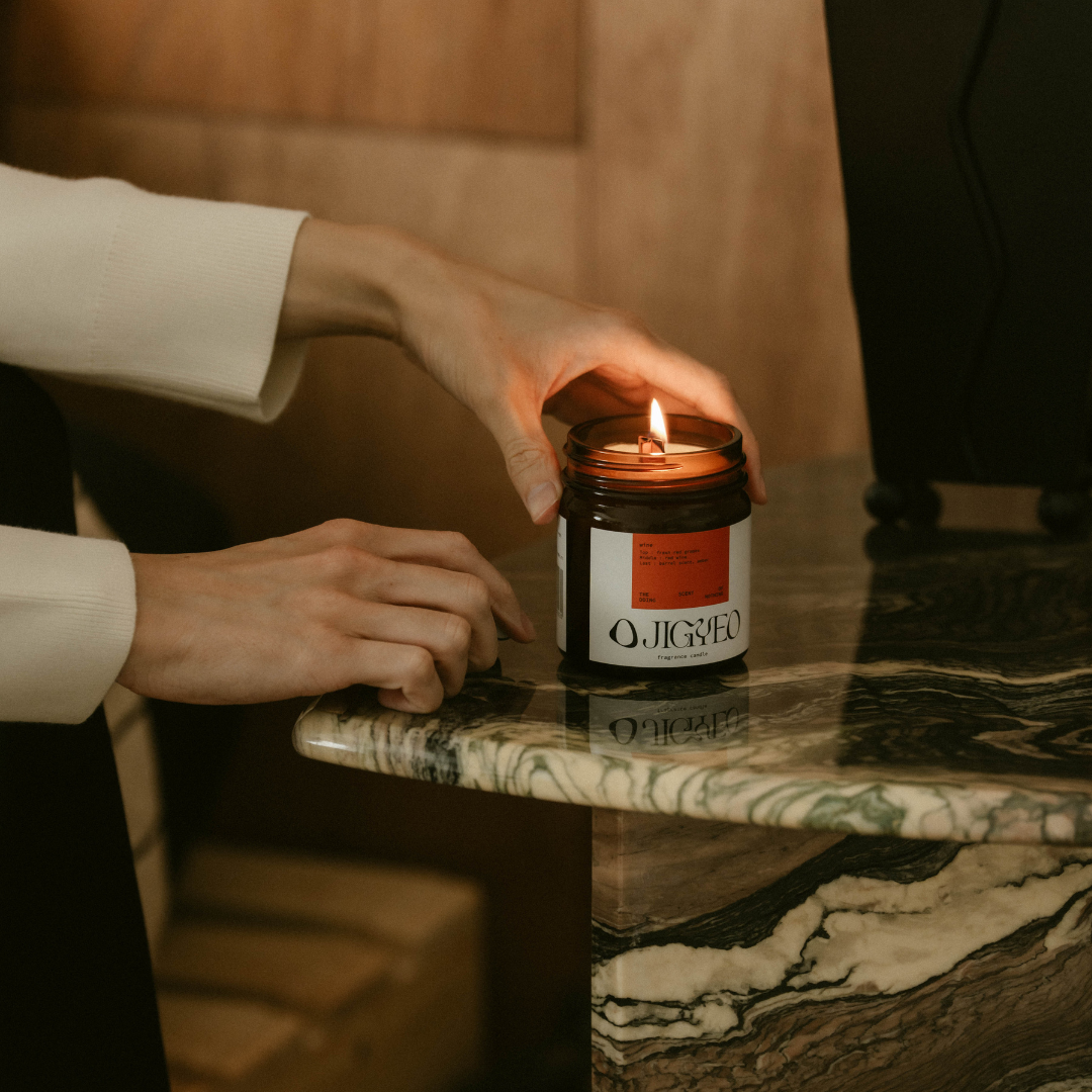 fragrance candle wine – JIGYEO