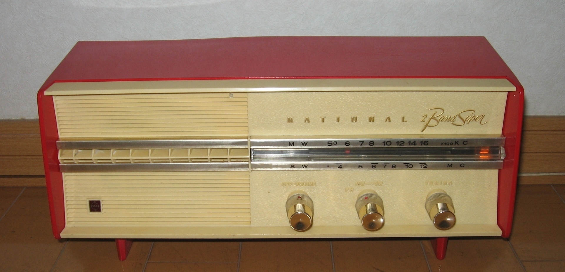 真空管ラジオ いろいろ ナショナル編: ノブのらくてん日誌